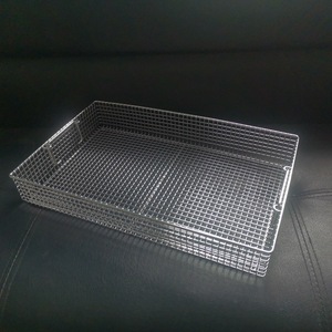 Panier de rangement en métal Hebei Guanzhu, panier en acier inoxydable à mailles fines pour la stérilisation des instruments médicaux et chirurgicaux - Product Image 1