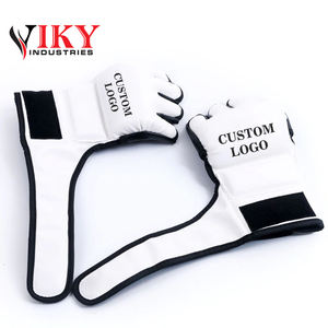 Gants de combattant professionnel MMA gants de grappling en cuir combat boxe MMA sac de frappe entraînement Arts martiaux UFC gants de combat - Product Image 4