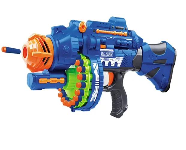 2021สินค้ามาใหม่ของเล่นเด็ก Amazon ของเล่นขายดีสำหรับเด็กผู้ชาย DF Soft Bullet Gun ของเล่นเด็กพร้อมแทร็กยิงธนูเกมยิงเป้า