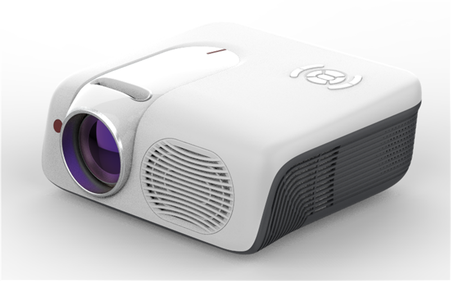 China Factory LCD projector supplier Full HD 1080p 5000 lumens beamer HTP A1  Wifi  Android mirocast white color mini proyector