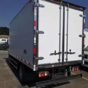 Camión de caja de refrigerador ISUZU 4*2 LHD nuevo usado de alta calidad, camión de furgoneta refrigerada de 3-5 toneladas, camión de cadena de frío de refrigeración