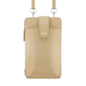 Sac à main en cuir véritable pour téléphone portable pour dames Étui de voyage de luxe avec logo personnalisable - Product Image 5