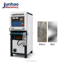 Machine de polissage et de rectification à plat, décapage de la rouille, découpe laser, ébavurage, brossage vertical, élimination de la rouille métallique, machines à bande abrasive