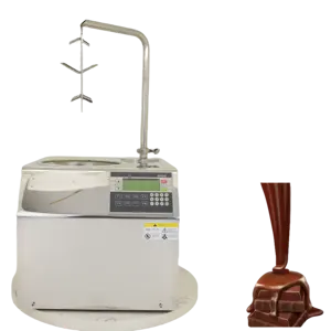 New Design automatic chocolate machinery small chocolate tempering machine portable hot chocolate dispenser