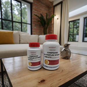 HODAF工厂供应免费样品，提供复合维生素<span class=keywords><strong>B</strong></span>片，为运动爱好者提供能量和表现支持 - Product Image 1