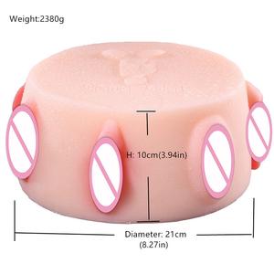 Regalo di Compleanno per Adulti 18+ Torta del Sesso <span class=keywords><strong>Masturbatore</strong></span> a Forma di <span class=keywords><strong>Vagina</strong></span> per Uomo - Product Image 1