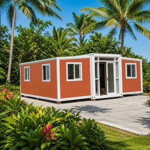 Maison Modulaire Préfabriquée Mobile SUNRISE de 40 pieds, Luxe, 3 Chambres, Maison Pliable à Double Aile, Maison Conteneur Extensible - Product Image 1