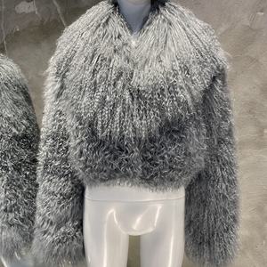 <span class=keywords><strong>Cappotto</strong></span> di <span class=keywords><strong>Pelliccia</strong></span> Corto 2025 all'Ingrosso <span class=keywords><strong>Cappotto</strong></span> Soffice <span class=keywords><strong>Grigio</strong></span> in <span class=keywords><strong>Pelliccia</strong></span> Mongola da Donna Morbido <span class=keywords><strong>Cappotto</strong></span> Invernale in <span class=keywords><strong>Pelliccia</strong></span> di Pecora - Product Image 3