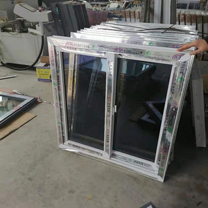 Fenêtre coulissante en PVC de haute qualité, double vitrage, verre trempé, <span class=keywords><strong>isolation</strong></span> acoustique, efficacité énergétique, pour usage commercial - Product Image 4