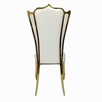 Silla de acero inoxidable al por mayor para salón de bodas, fabricante OEM