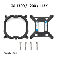 Soporte para Ventilador de CPU para Placa Base de Computadora, Compatible con LGA 775 1150 1151 1155 1156 1366 2011 B75 X79 X99