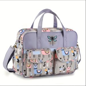 Bolsa de Pañales de Gran Capacidad, Bolso de Mano para Maternidad, Bolsa de Cambio para Mamá, para Carrito de Bebé - Product Image 2