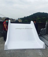 Grand toboggan en plastique et fibre de verre pour parc d'attractions extérieur, équipement de terrain de jeu pour enfants, écoles, maisons, terrains de jeux publics KANGYA