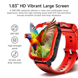 <span class=keywords><strong>Smartwatch</strong></span> per Bambini K39 4G 2026 con <span class=keywords><strong>GPS</strong></span>, Monitoraggio, Batteria da 800mAh, Videochiamata, Display IPS, Compatibile RTOS - <span class=keywords><strong>Smartwatch</strong></span> Quadrato per Bambini - Product Image 3