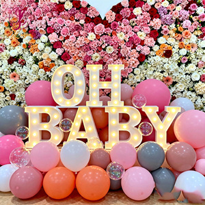 <span class=keywords><strong>Letras</strong></span> LED Personalizadas para <span class=keywords><strong>Boda</strong></span>, <span class=keywords><strong>Letras</strong></span> Decorativas de 4 pies con la Frase 'Oh Baby', <span class=keywords><strong>Letras</strong></span> <span class=keywords><strong>Gigantes</strong></span> Personalizadas para Bodas - Product Image 6