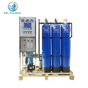Système de traitement d'eau par osmose inverse en acier au carbone, <span class=keywords><strong>pompe</strong></span>, filtres à <span class=keywords><strong>sable</strong></span> et à charbon, 500L/heure, garantie 1 an pour l'eau potable - Product Image 3
