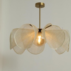 Jacksunjacksun 50cm hiện đại mây Mặt dây chuyền Đèn Sáng Tạo tối giản chiếu sáng cho bàn ăn dệt đèn chùm ánh sáng - Product Image 5