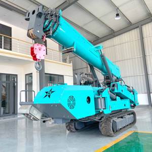 Fabrieksprijs Draagbare Mini-Spinkraan 5 Ton Mobiele Rupskraan Hydraulische Hijskraan Voor Bouwopdrachten - Product Image 1