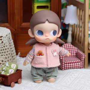 Ga Zi Jie <b>Doll</b> Clothes Plush Vest Zsiga 8/10 Action Figure Outfit Unisex Collectible Toy Wear - Product Image 3