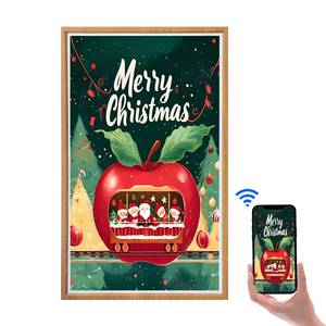 Cadre photo électronique économique de 31.5 pouces en bois E6 couleur e ink display E6 technology 2560*1440 pixels Full Color E-Paper - Product Image 1