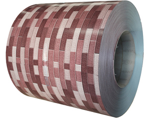 Cổ kết thúc gạch hạt prepainted sản phẩm thép mạ kẽm trông giống như màu gạch cho thiết kế nội thất - Product Image 6