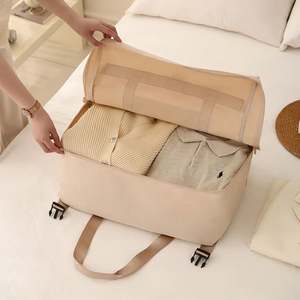 Wholesale Foldable Lightweight <b>Bag</b> <b>Large</b> Capacity Travel Luggage Storage <b>Bag</b> Duffel <b>Bag</b> With Custom Logo - Product Image 2