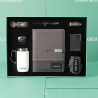Ensemble cadeau d'entreprise CARDSILK Premium avec impression de logo personnalisé pour les événements professionnels et la reconnaissance des employés, cadeau d'anniversaire