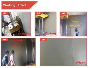 ماكينة جص البناء ، ماكينة تجصيص الجدار الإسمنتي الأوتوماتيكية الصغيرة الخرسانية للبيع - Product Image 2