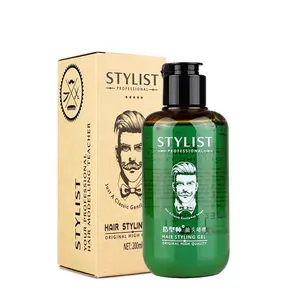 Gel de estilismo para el cabello para hombres, profesional, marca privada, proveedores de China