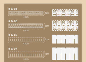 فواصل أدراج بلاستيكية قابلة للتعديل، شبكة تقسيم للأدراج، فاصل تخزين بلاستيكي للمنزل - Product Image 5