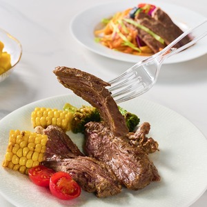 Juego de Cubiertos <span class=keywords><strong>Desechables</strong></span> Transparentes Resistentes de Grado Alimenticio, Cuchara, Tenedor y Cuchillo Transparentes para Comida para Llevar y Fiestas - Product Image 5