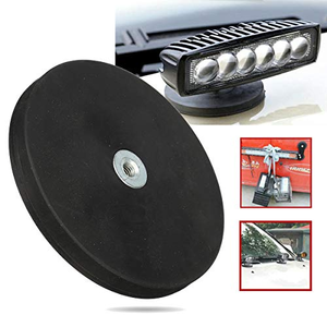 26lbs neodymium גומי מצופה ניאו מגנטים בסיס מגנטים חזק מגנטים שחור כדור הארץ הנדיר אור - Product Image 5