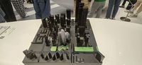Maqueta a Escala de Edificio Emblemático de la Ciudad, Modelo en Miniatura de Alta Precisión para Exhibición y Regalo Empresarial