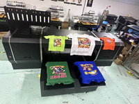 Nouvelle imprimante DTG pour t-shirts, imprimante numérique pour vêtements à double station avec prétraitement