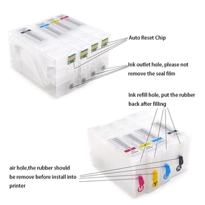 Cartouche d'encre vide rechargeable BOMA.LTD PGI-1500 1500XL PGI-1500XL avec puce ARC pour <span class=keywords><strong>Canon</strong></span> MAXIFY MB2050 MB2150 MB2350 <span class=keywords><strong>MB2750</strong></span> - Product Image 2