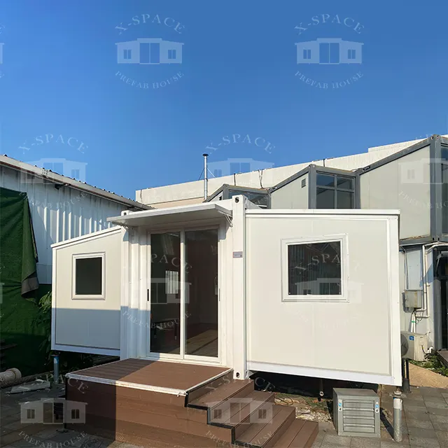 20ft Austrália 3In 1 Dobrável Mobile Homes 3 Quartos Folding Flat Pack Container Casa