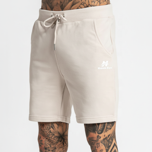 กางเกงขาสั้นจ็อกเกอร์ลำลองสำหรับผู้ชาย มีกระเป๋าซิป ลายเรียบ ผ้าฟลีซย้อมสีพื้น เป็นมิตรกับสิ่งแวดล้อม เหมาะสำหรับวิ่งและออกกำลังกาย - Product Image 1