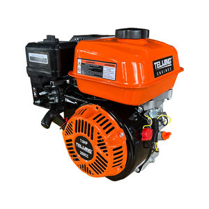 Moteur à <span class=keywords><strong>essence</strong></span> monocylindre 208cc 7HP 170F à prix abordable, refroidissement par air, 4 <span class=keywords><strong>temps</strong></span>, avec réducteur 1/<span class=keywords><strong>2</strong></span> vitesse - Product Image 2
