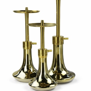Chicha Moderne HS Sage H-85 en Aluminium Doré avec Technologie de Laque – Vente en Gros - Product Image 1