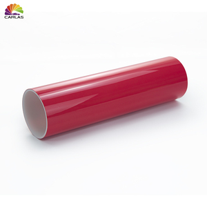 XPPF couleur carrosserie fraise rose rouge autocollant d'enveloppe de voiture Film TPU PPF rouleau Modification de voiture pâte sèche humide cristal Film TPU - Product Image 2