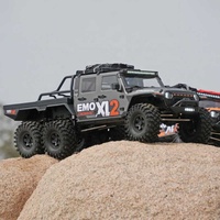 CrossRC Emo XL2, Camioneta RC Metálica a Escala 1:8, 6WD, Motor sin Escobillas, Control por Aplicación, Alcance de 350m, Lista para Usar