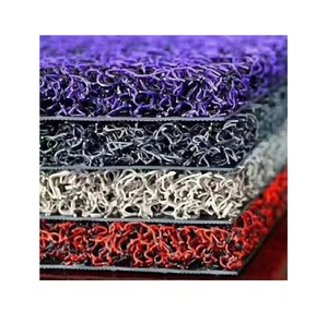 Alfombrilla de bobina de PVC para coche, Alfombra de doble color para coche, gran oferta - Product Image 1