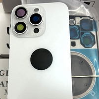 Coque arrière complète avec batterie, verre de caméra et FPC pour iPhone X XS XR 11 12 13 14 15 16 17 18 Plus Pro Max