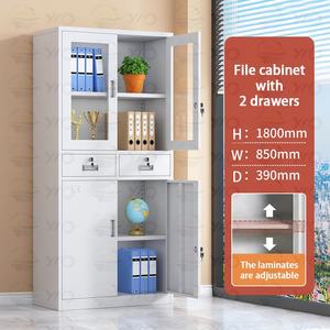 مرآب مكتبي معدني متعدد الأنواع ، خزانة حفظ مع 2 - Product Image 5