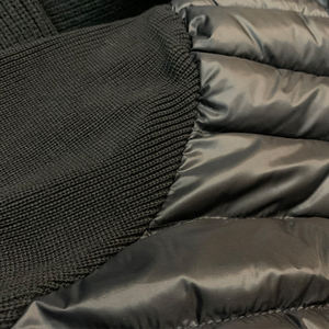 Vestes matelassées élégantes pour hommes, design personnalisé, vente en gros, haute qualité, chaudes, décontractées, d'hiver, en duvet, luxe, noires - Product Image 3