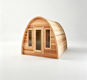 <b>Wellness</b>-Use Steam Sauna for Healthy & Detox Premium-Quality Solid Wood Sauna for Backyard Use - Product Image 1