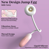 Neues Niedliches Sexspielzeug Geschenk Stoßendes Vibrierendes Wärmendes Schwingendes JumpEgg Pussy-Stimulator Sexspielzeug für Frauen für Mädchen