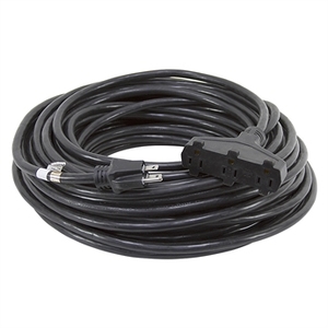 Kabel ekstensi tugas berat kabel listrik kabel ekstensi 25ft/50ft/75ft100ft kabel listrik luar ruangan - Product Image 4