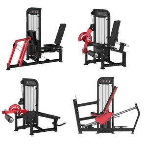 Machine à presse pour les jambes réglable en acier <span class=keywords><strong>de</strong></span> qualité commerciale pour l'entraînement du dos et <span class=keywords><strong>de</strong></span> la poitrine - Product Image 1