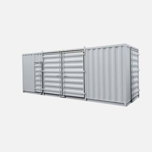 เครื่องกำเนิดไฟฟ้าสำหรับงานหนัก 60kva แบบระบายความร้อนด้วยน้ำ ชนิดตู้คอนเทนเนอร์ สำหรับอุตสาหกรรม สามเฟส 1600kw 1.6mw - Product Image 2